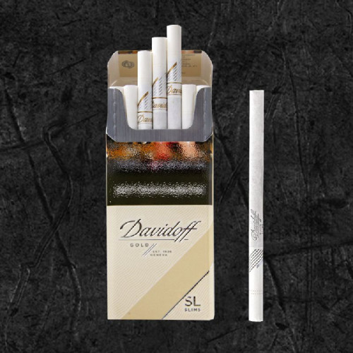 Сигареты Давыдов Слим Голд (Davidoff Slims Gold)